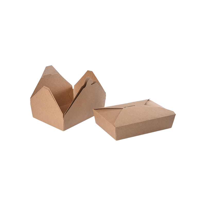 Cutie pentru mâncare din hârtie kraft
