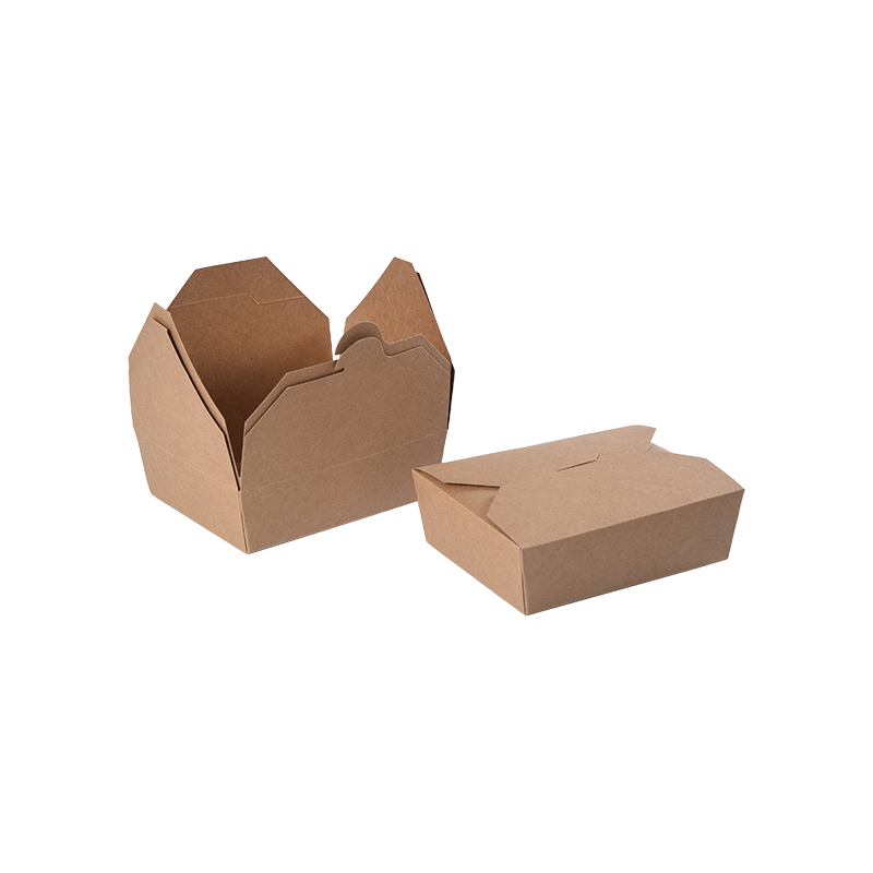 Cutie pentru mâncare din hârtie kraft