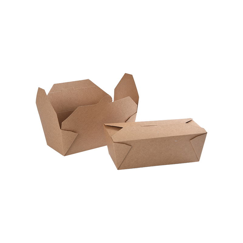 Cutie pentru mâncare din hârtie kraft