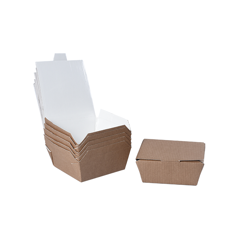 Cutii de prânz din carton ondulat kraft